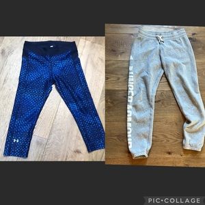Women’s under armour running leggings and joggers